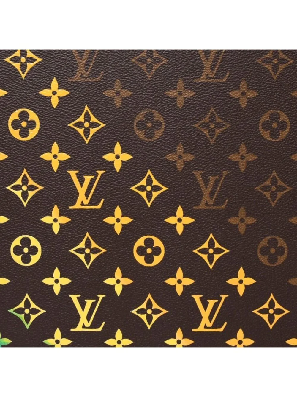 Louis Vuitton Special Order Trunk Case 45 President Monogram Illusion Brown